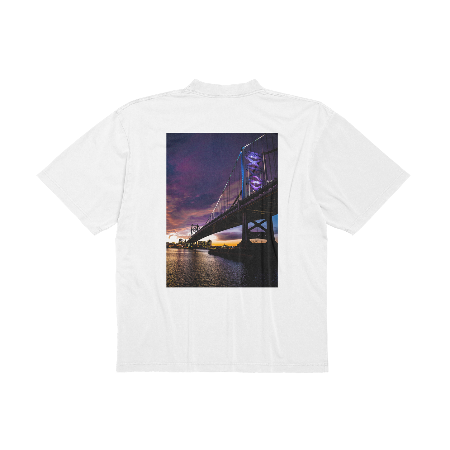 Skyline Bridge Tee - Heavyweight 7.5 OZ Tee Black